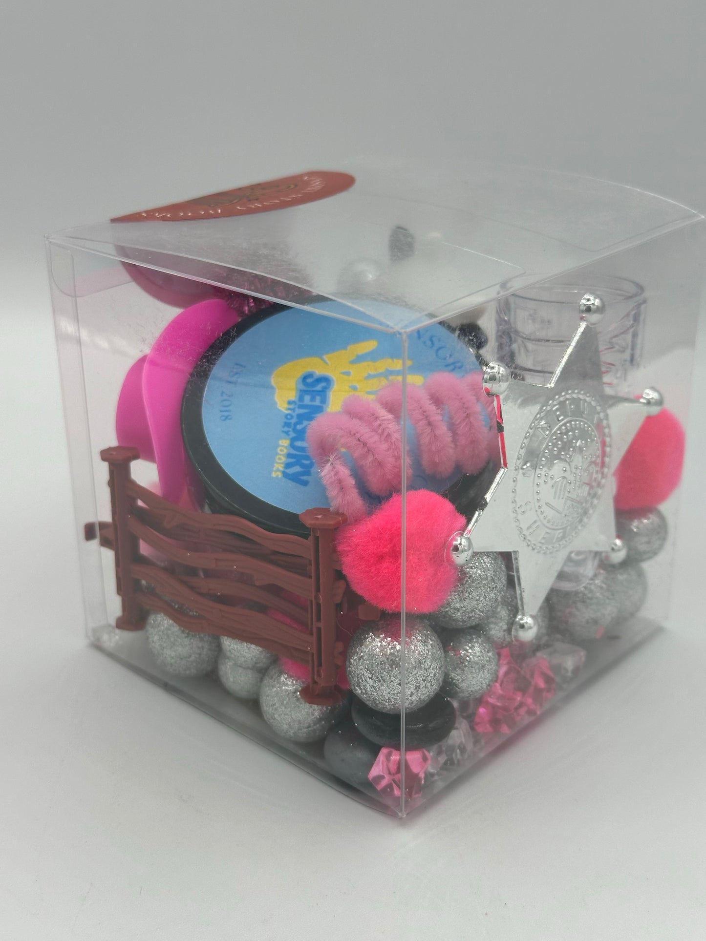 Pink Rodeo Sensory Box