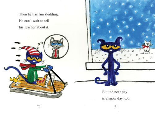 Pete the Cat Snow Daze