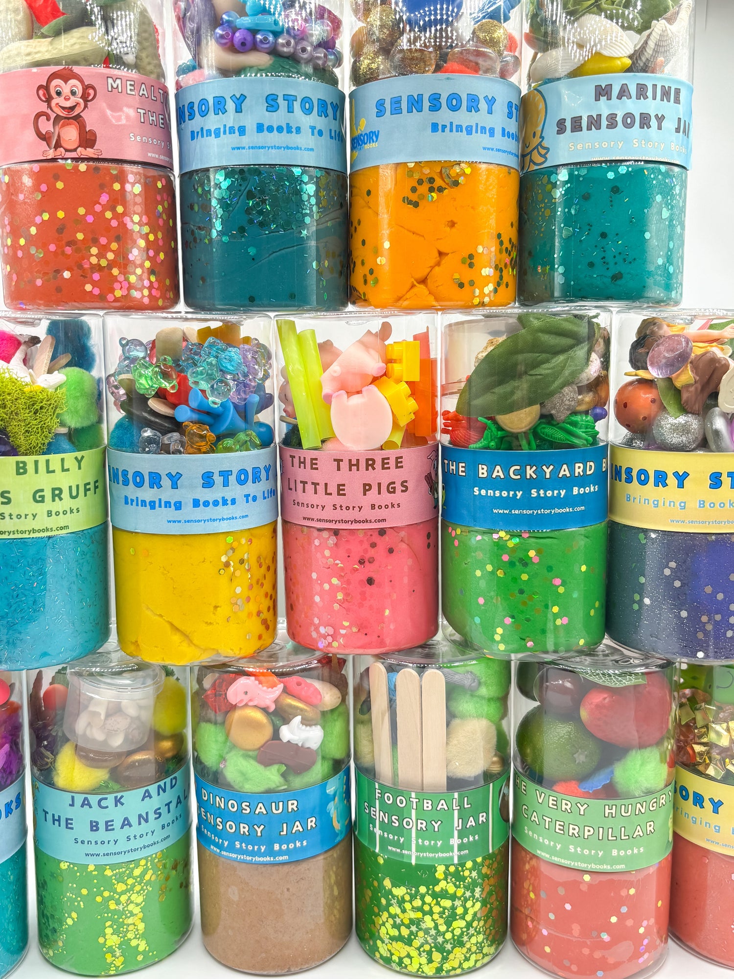 On-The-Go Sensory Jars