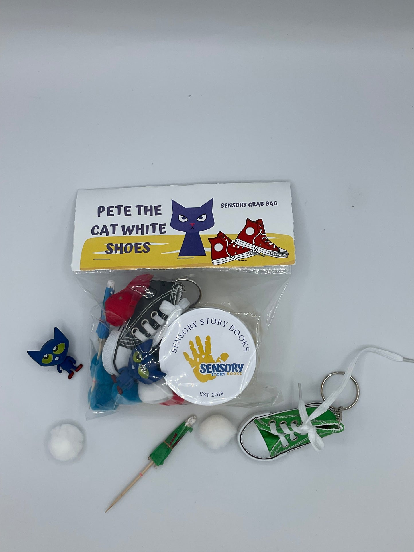 I Love My White Shoes Sensory Grab Bag