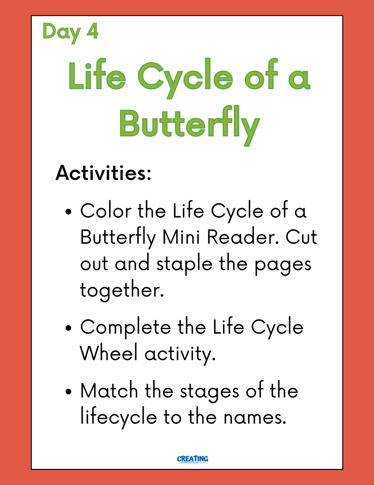 The Very Hungry Caterpillar Literature Study