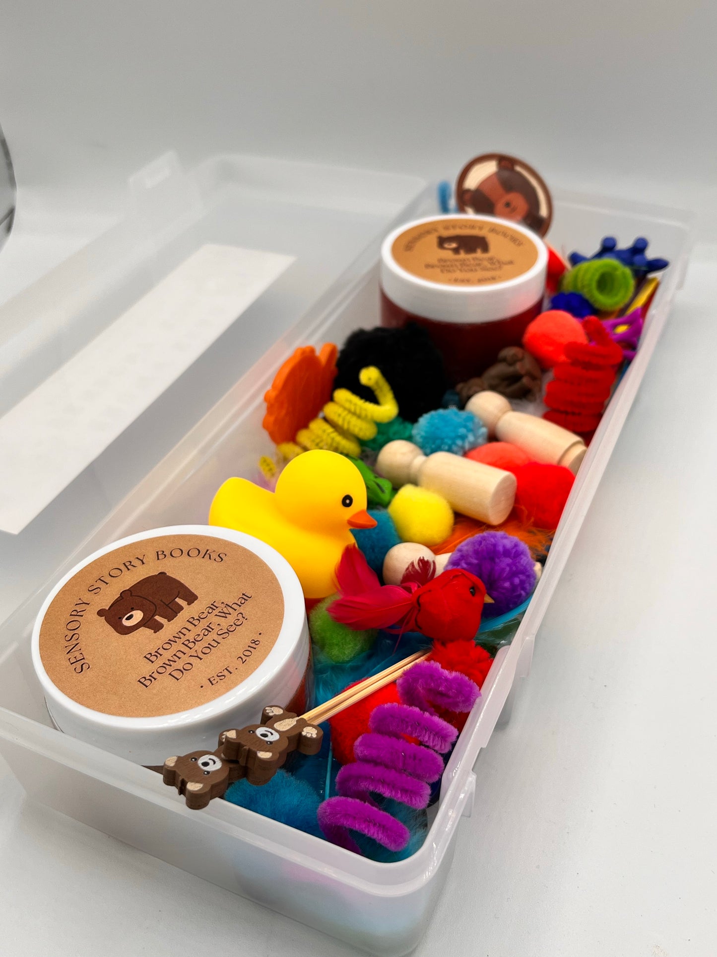 Brown Bear Sensory Box