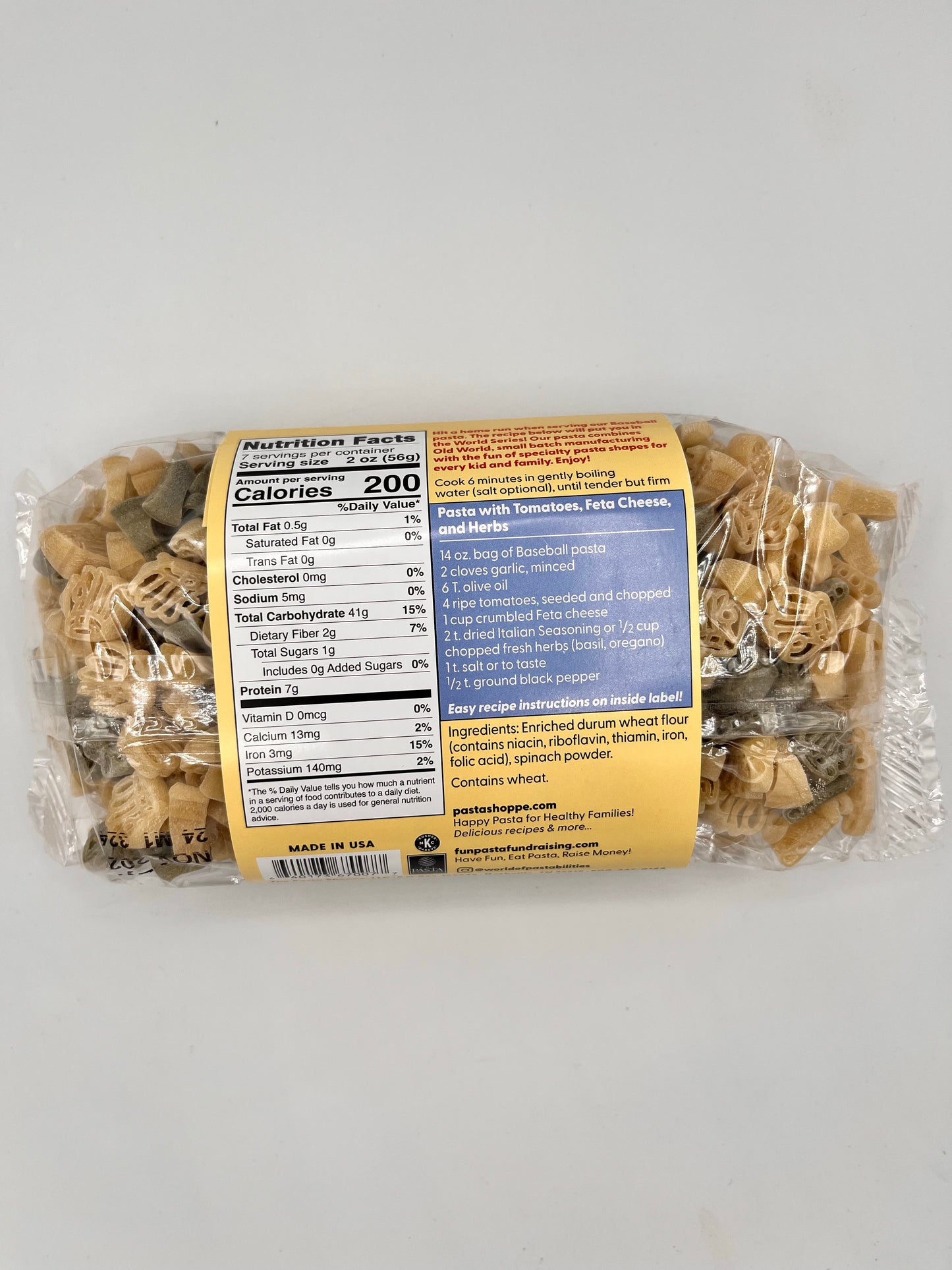 Baseball Pasta