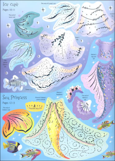 Sticker Dolly Dressing Mermaids