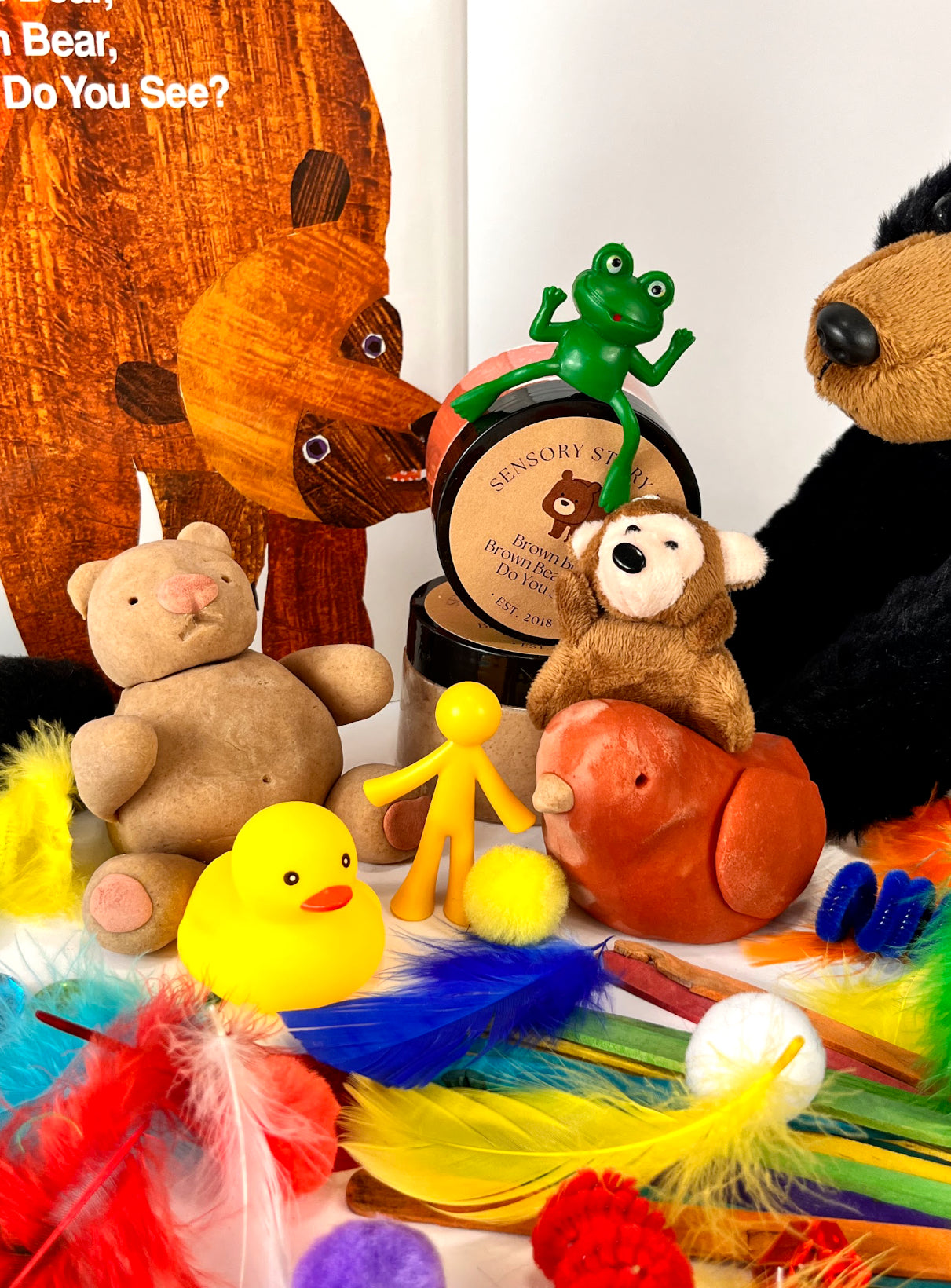 Brown Bear Sensory Box