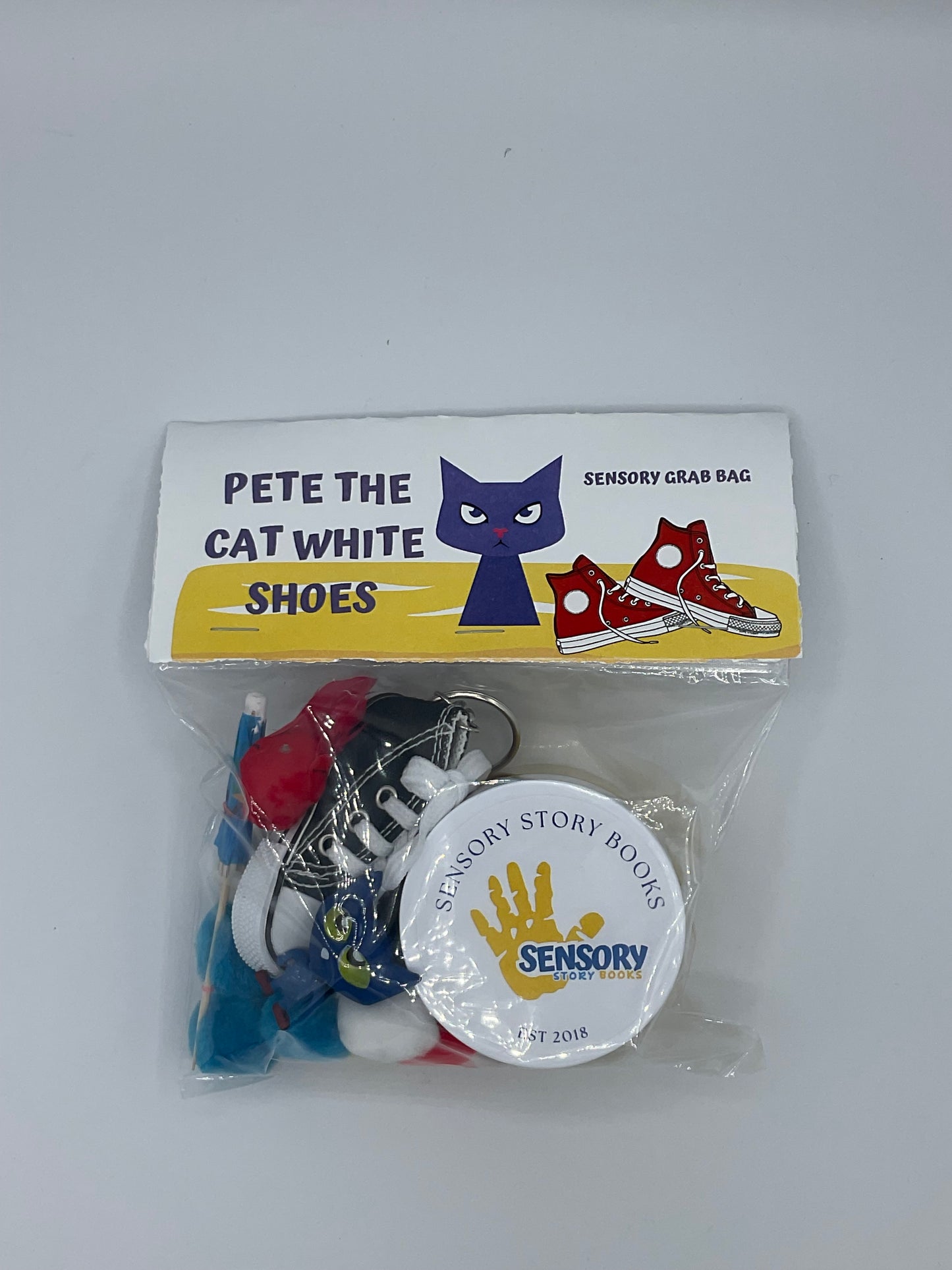 I Love My White Shoes Sensory Grab Bag