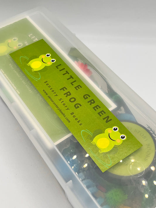 Little Green Frog Sensory Box