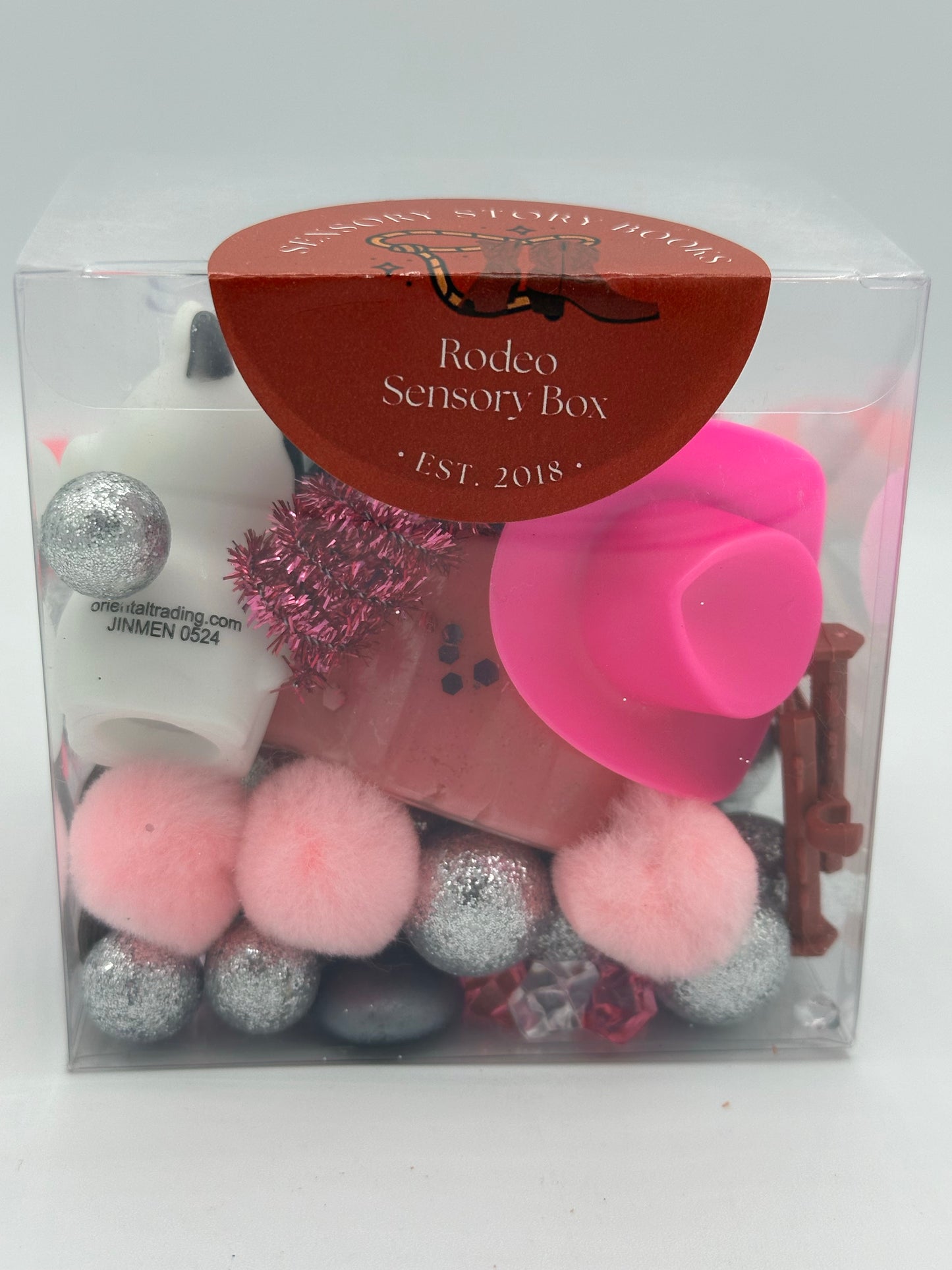 Pink Rodeo Sensory Box