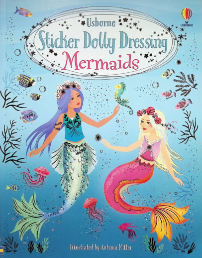 Sticker Dolly Dressing Mermaids