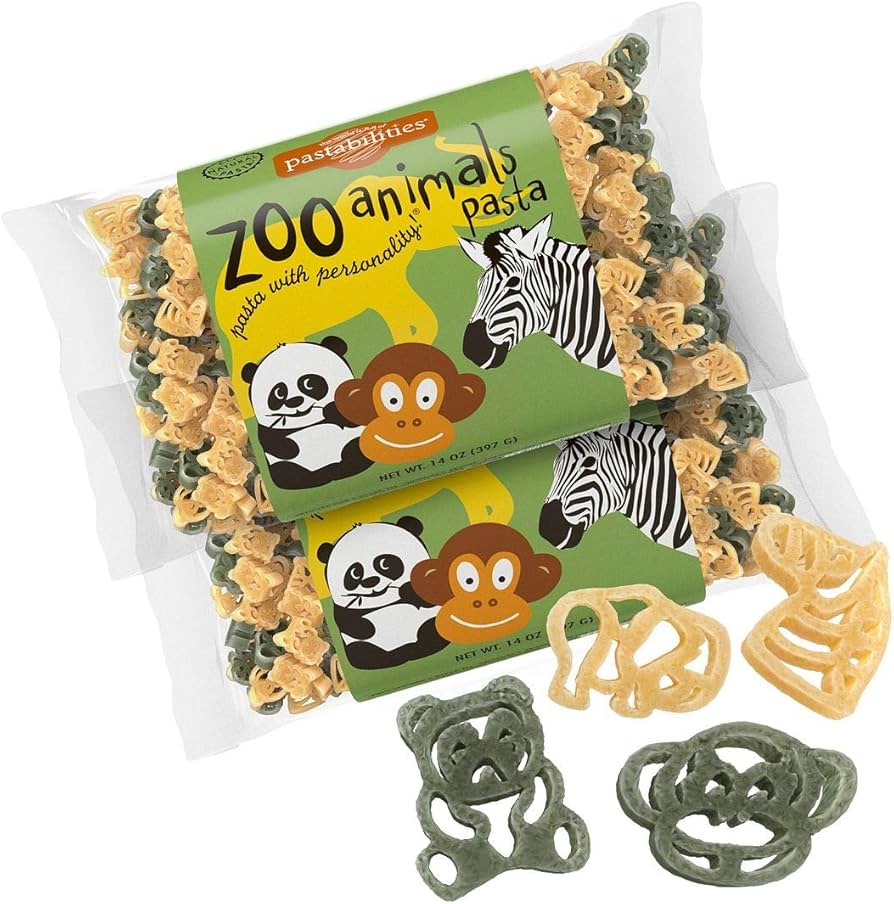 Zoo Animals Pasta