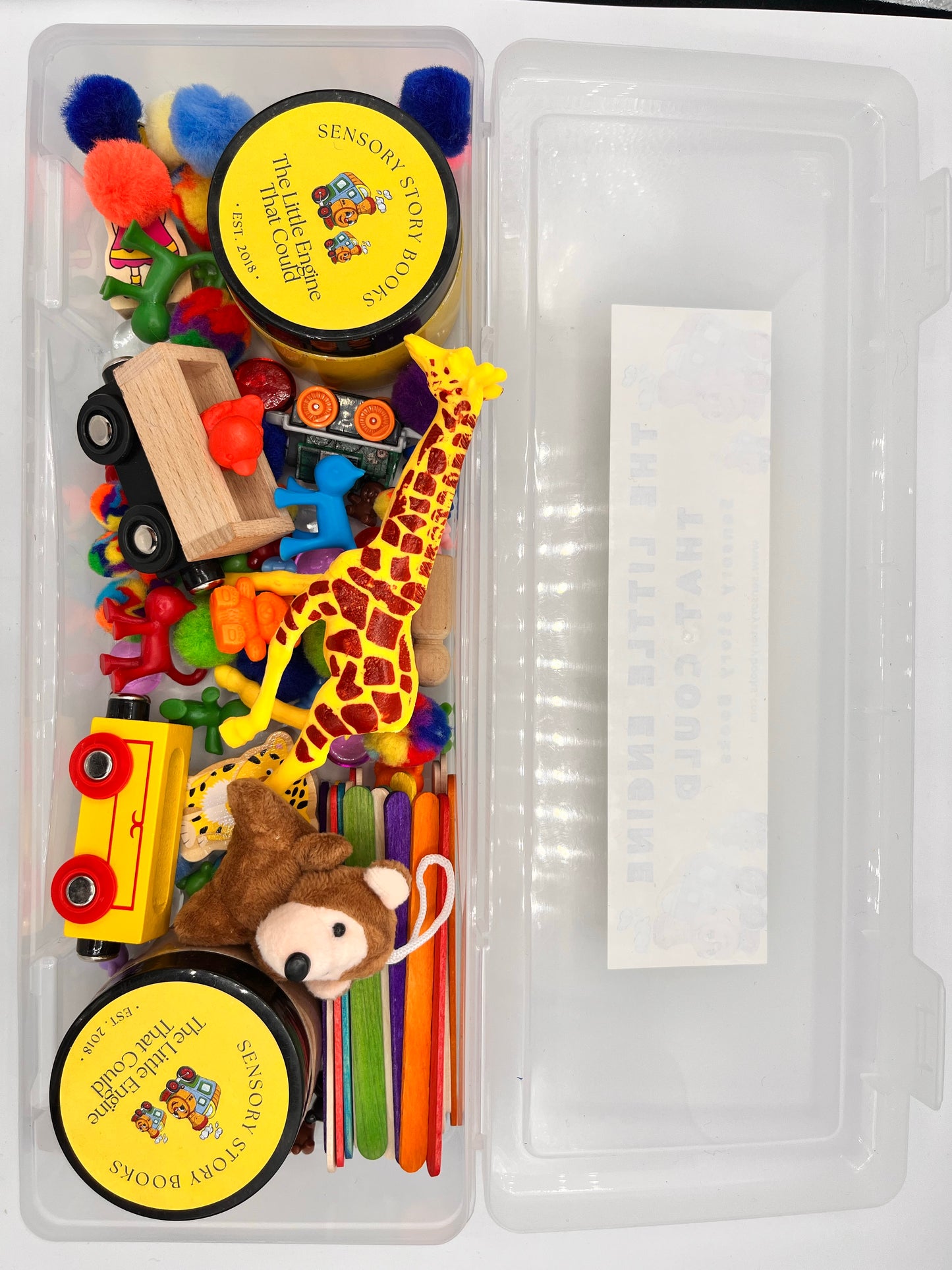 The Little Engine that Could Sensory Box