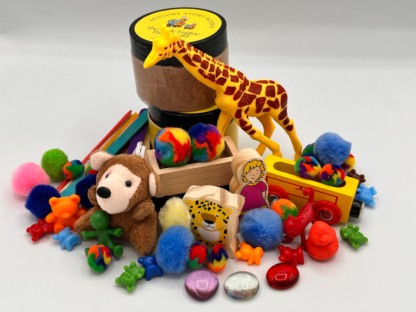 The Little Engine that Could Sensory Box
