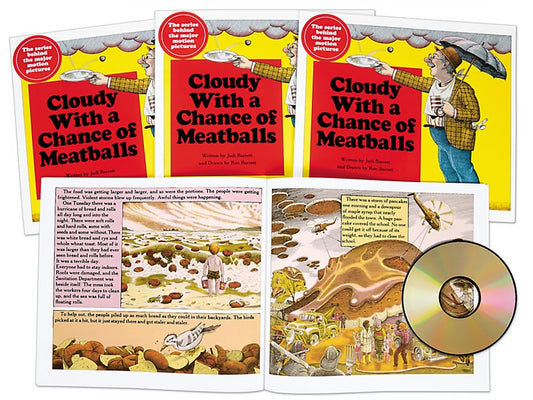 Cloudy With a Chance of Meatballs Book and CD