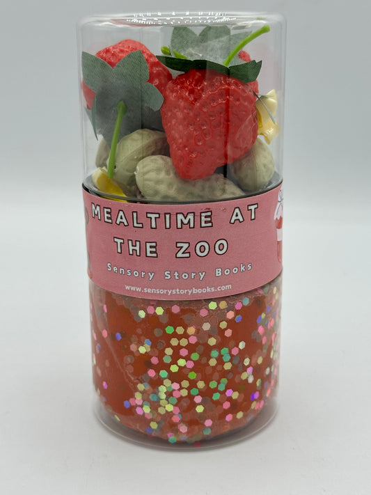 Mealtime at the Zoo Sensory Jar