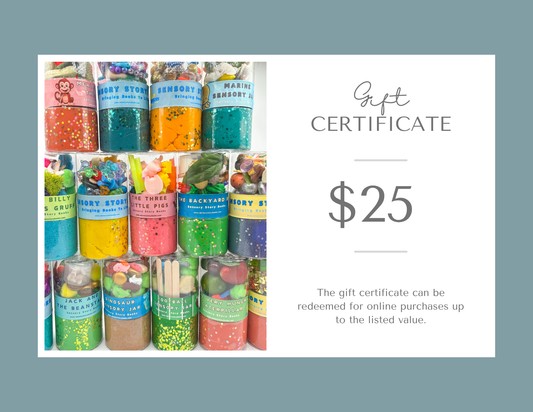 Sensory Story Books Gift Card
